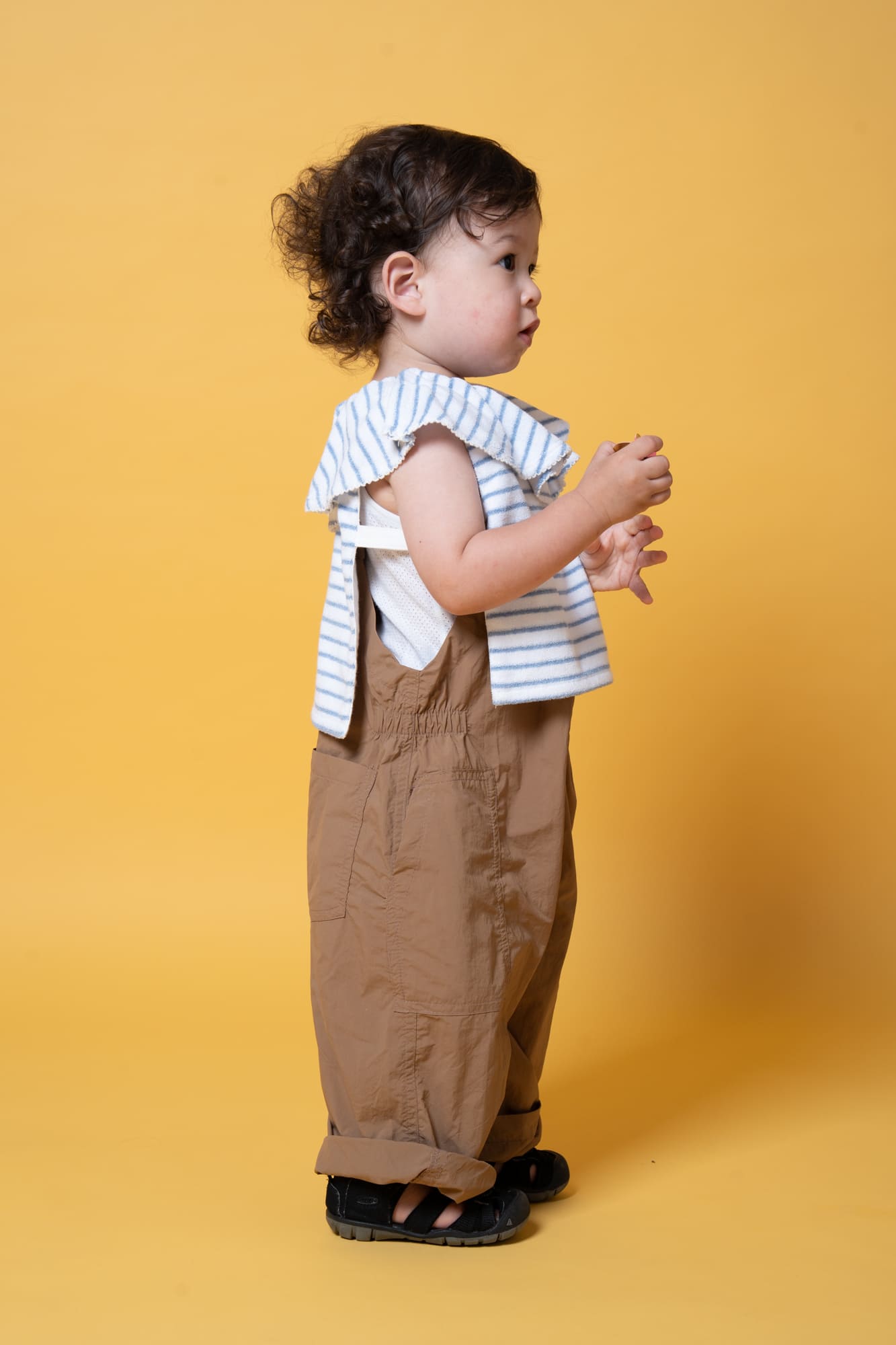 フリルボーダー スウィングBib <Blue>