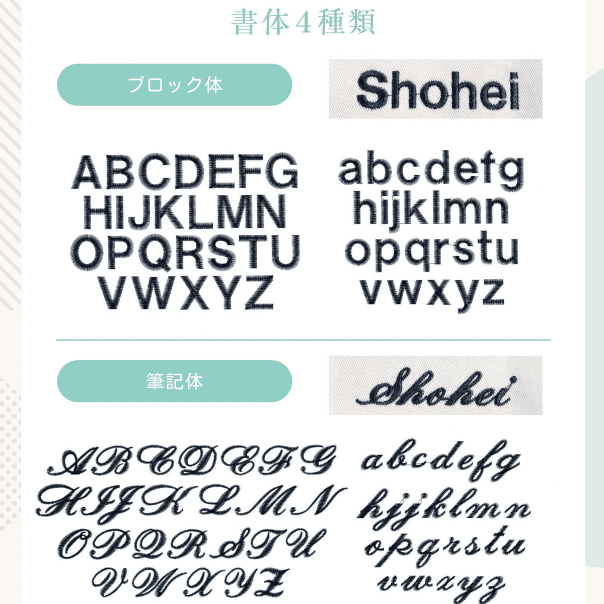 mokumoku ラウンドBib  《名入れ刺しゅう対象》 ライトブルー