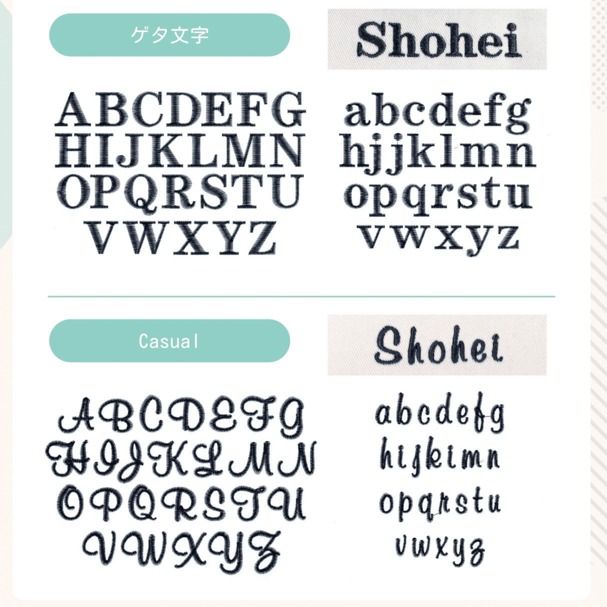 mokumoku ラウンドBib  《名入れ刺しゅう対象》 ライトブルー
