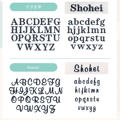mokumoku ラウンドBib  《名入れ刺しゅう対象》 ライトブルー