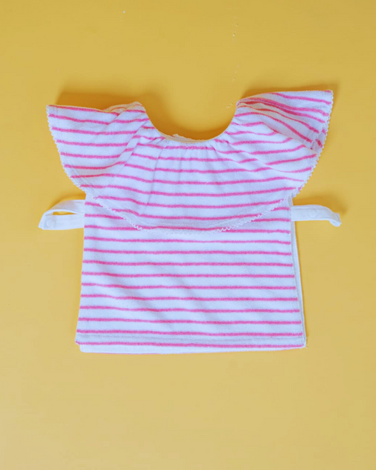 フリルボーダー　スウィングBib＜Pink＞